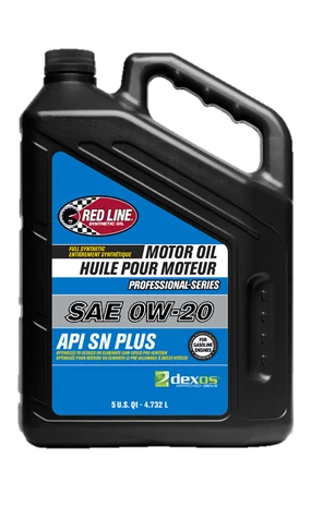 Red Line Pro-Series DEX1G2 SN+ 0W20 Motor Oil - 5 Quarts