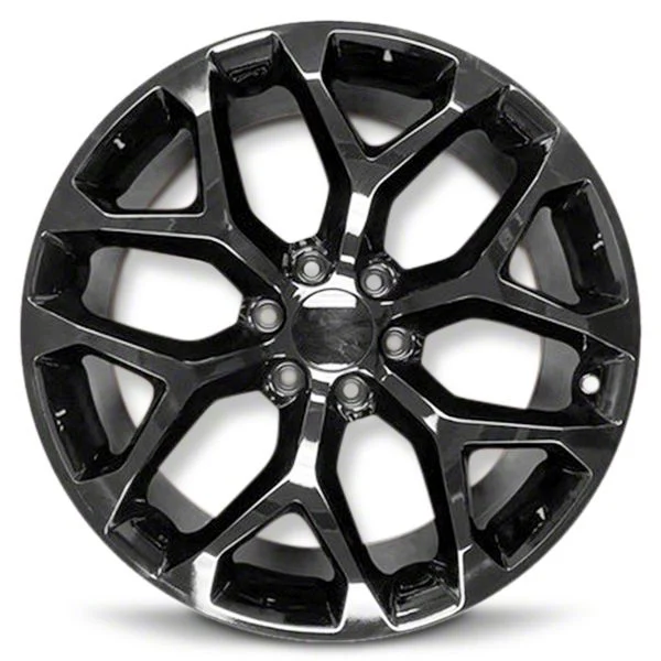 6-Y Spoke Replica Gloss Black 6-Lug Wheel; 22x9; 31mm Offset (07-14 Tahoe)