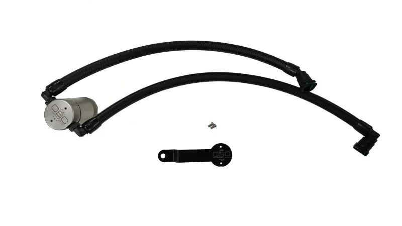 J&L 19-25 Ram 1500 3.6L Oil Separator 3.0 PCV Side -Clear Anodized