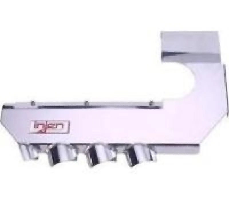 Injen Power-Flow Diamond Plate Heat Shield w/ clear coat Fits 3.00 3.50 Polished