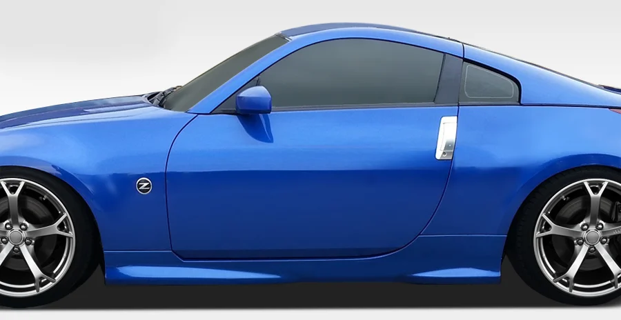 2003-2008 Nissan 350Z Z33 Duraflex N-1 Side Skirts Rocker Panels - 2 Piece