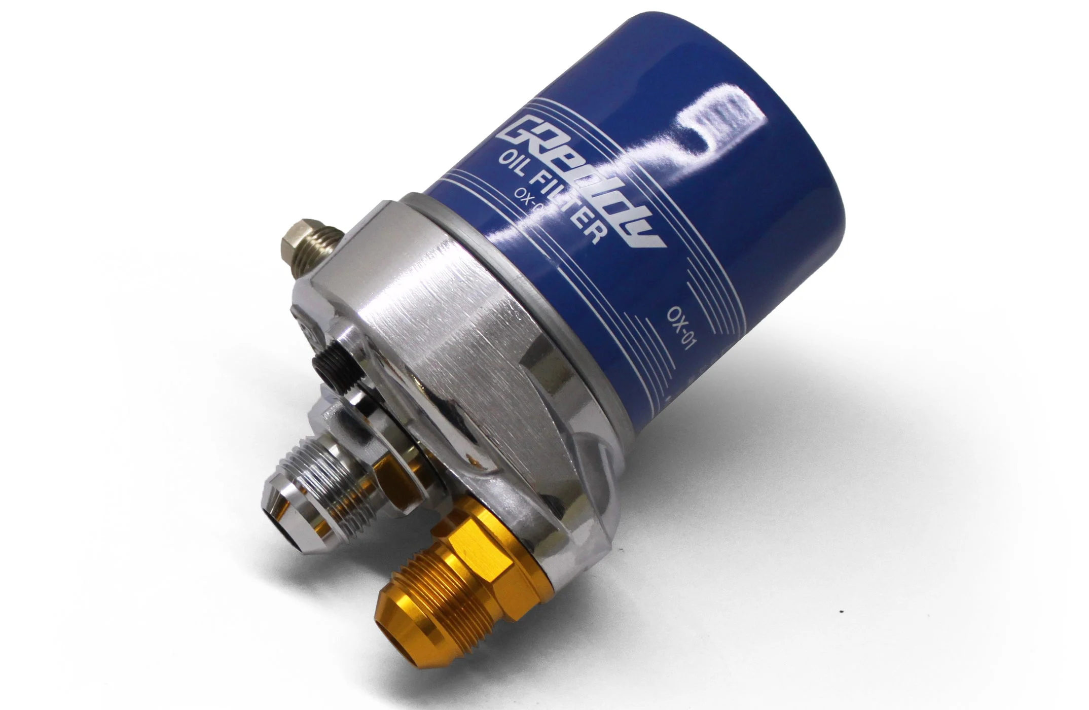 GReddy Oil Filter Relocation Block Adapter Type-G (AN) - for Remote (3/4x16UNF) Filter