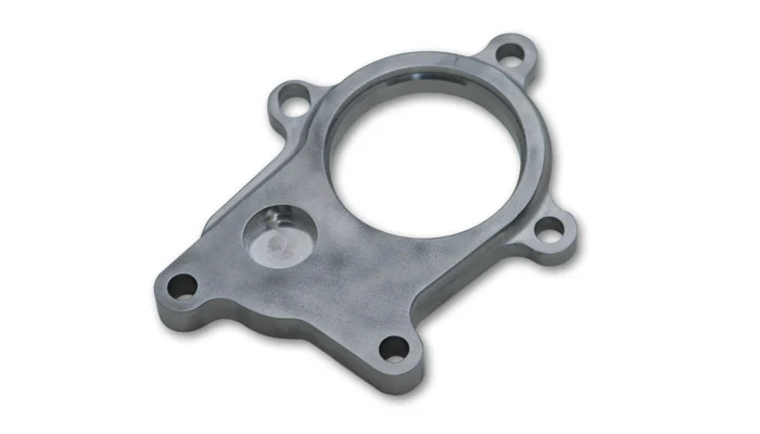 Vibrant 5 Bolt T3 Turbo Discharge Flange with 7/8" hole (1/2" thick)