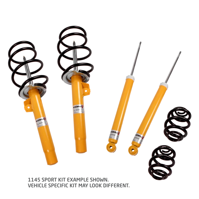 Koni 1145 Sport Kit 15+ Ford Mustang V8 Coupe/Convertible (excl GT350/GT350R/MagneRide Models)