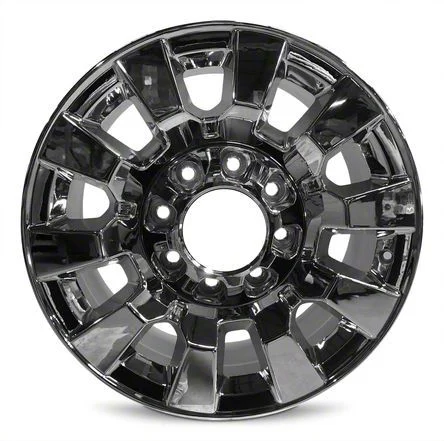 10-I Spoke Replica Chrome 8-Lug Wheel; 20x8.5; 40mm Offset (15-19 Sierra 3500 HD SRW)