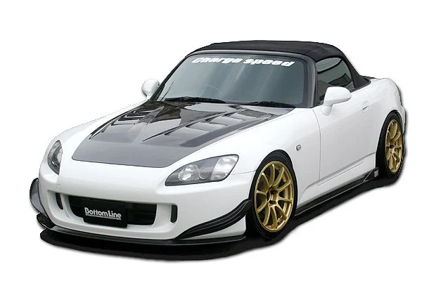 CHARGE SPEED 2005-2009 HONDA S2000 AP-2 BOTTOM LINES CARBON FRONT LIP