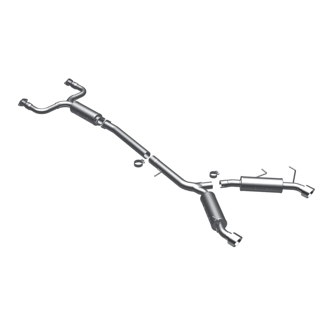 Magnaflow Stainless Steel 3" Dual Cat-Back Exhaust System - 03-09 Nissan 350Z