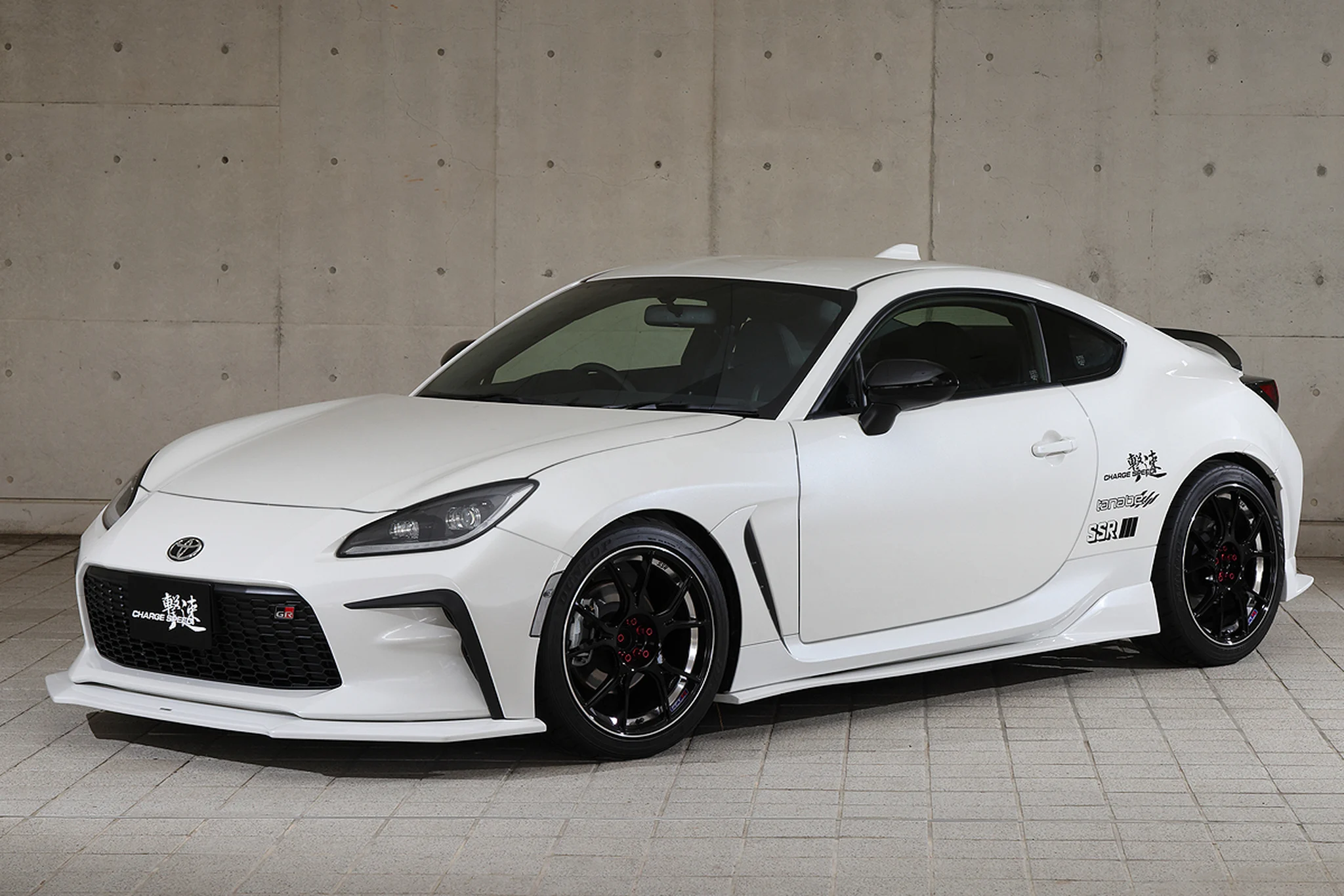 CHARGE SPEED 2022-2024 TOYOTA GR86 ZN8 ZENKI MODEL BOTTOM LINES TYPE 1 CARBON COMPLETE LIP KIT