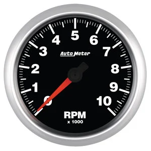 Auto Meter Elite Tachometer Gauge 95.3mm (3 3/4") 0-10,000 RPM