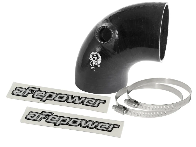 afe Magnum FORCE Intake Coupling Kit (3-3/4 IN ID x 90 Deg.) Elbow Coupler - Black