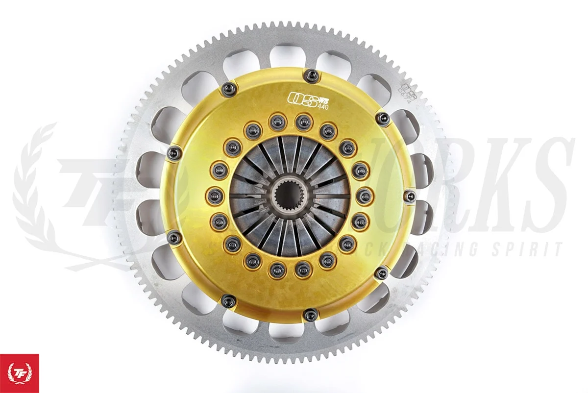 OS Giken Nissan 350Z Z33 / 370Z Z34 (VQ35HR / VQ37HR) Twin Plate Clutch w/ Extreme Lightened FW 184mm