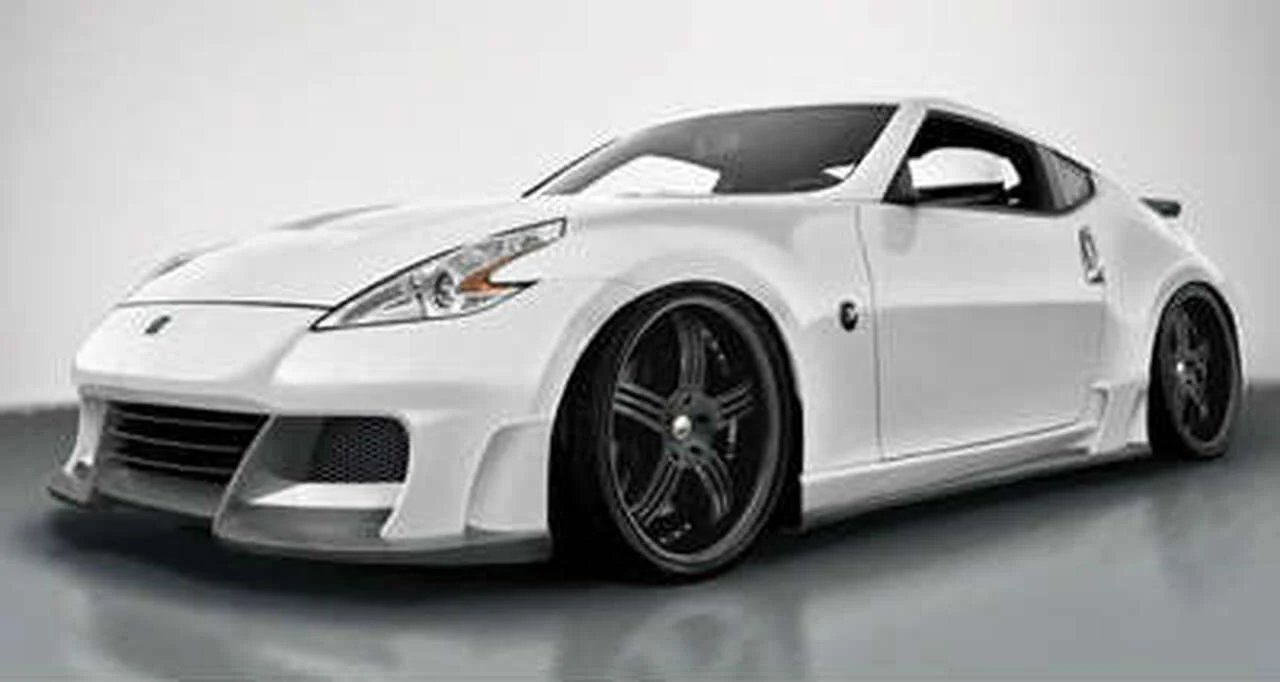 VeilSide - 2009-2020 Nissan 370Z Fairlady Z Z34 Ver. 1 FRP Complete Kit With Carbon Accent