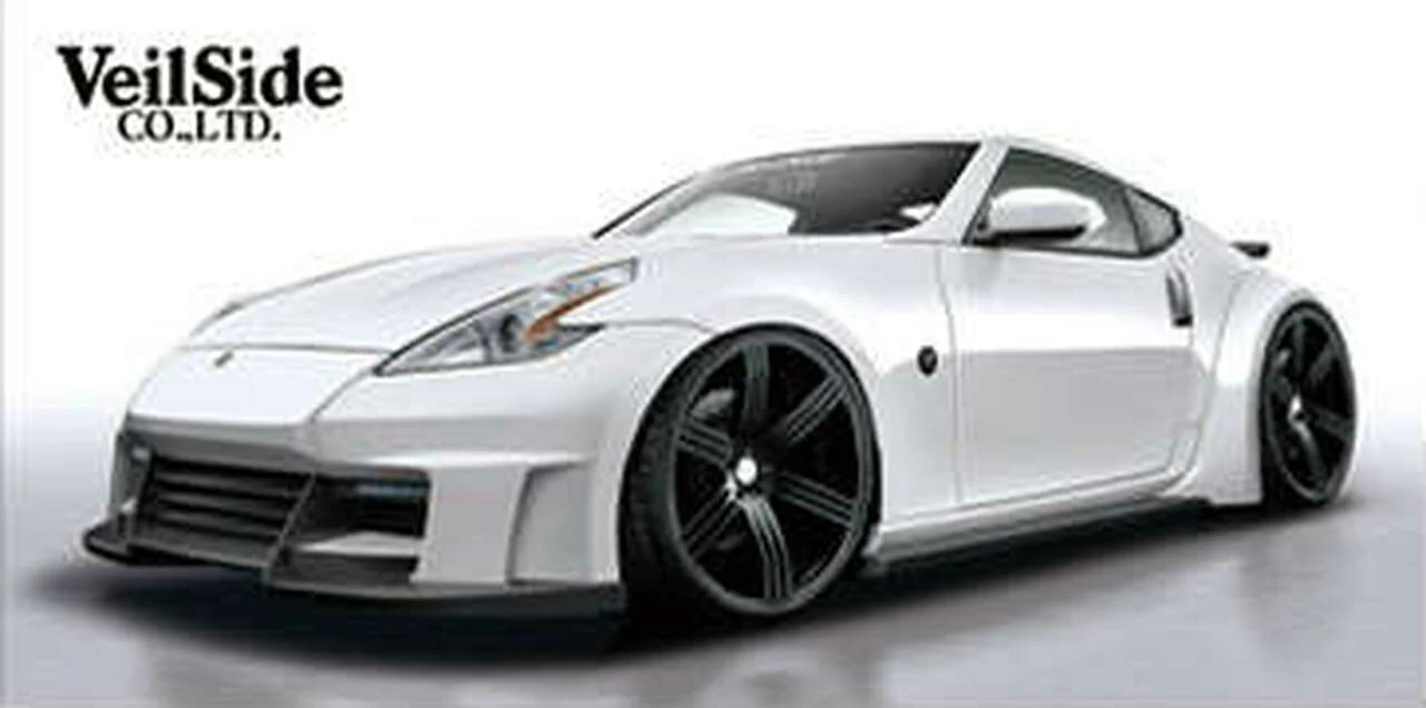 VeilSide - 2009-2020 Nissan 370Z Fairlady Z Z34 Ver. 1 FRP Wide Body Complete Kit