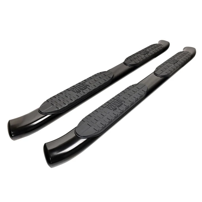 Westin 2025 Toyota 4Runner PRO TRAXX 5 Oval Nerf Step Bars - Semi-Gloss Black