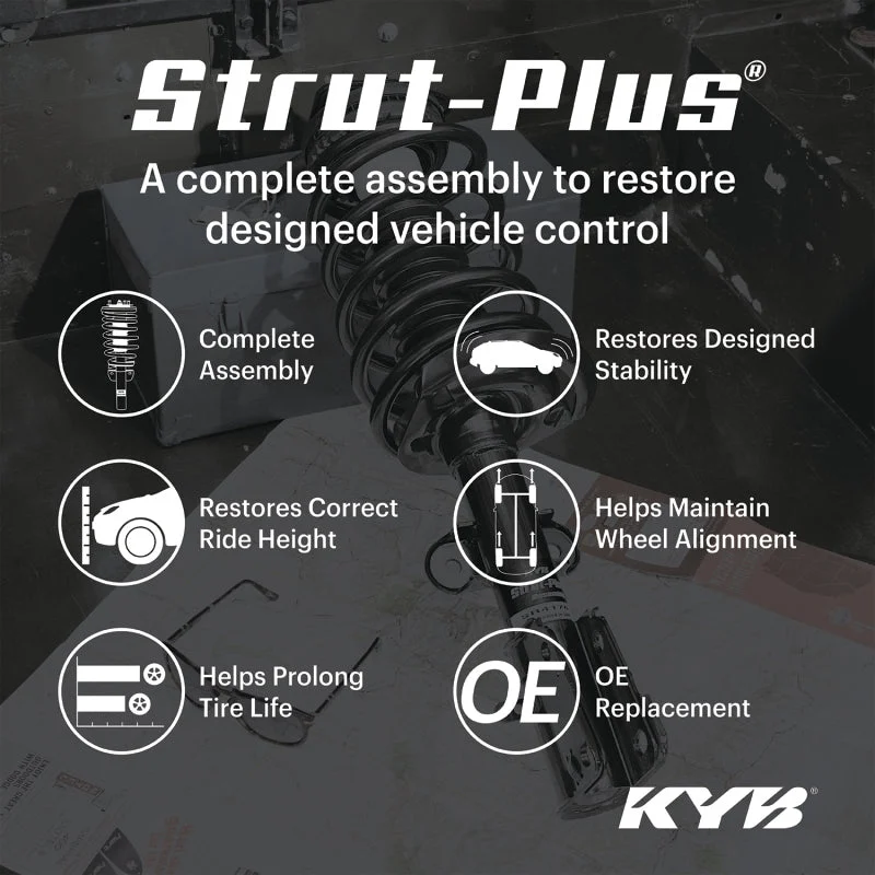 KYB Shocks & Struts Strut Plus Front NISSAN Titan 4WD 2014-2004
