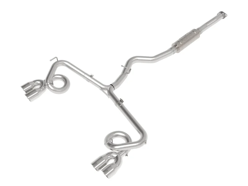 aFe Subaru WRX/STi 15-21 H4-2.0/2.5L Takeda 3in to 2-1/2in Stnlss Cat-Back Exhst w/ Polished Tip