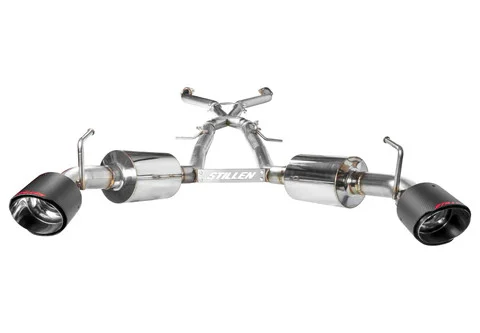 Stillen Street Series Catback Exhaust Carbon Tip - 2023 Nissan Z