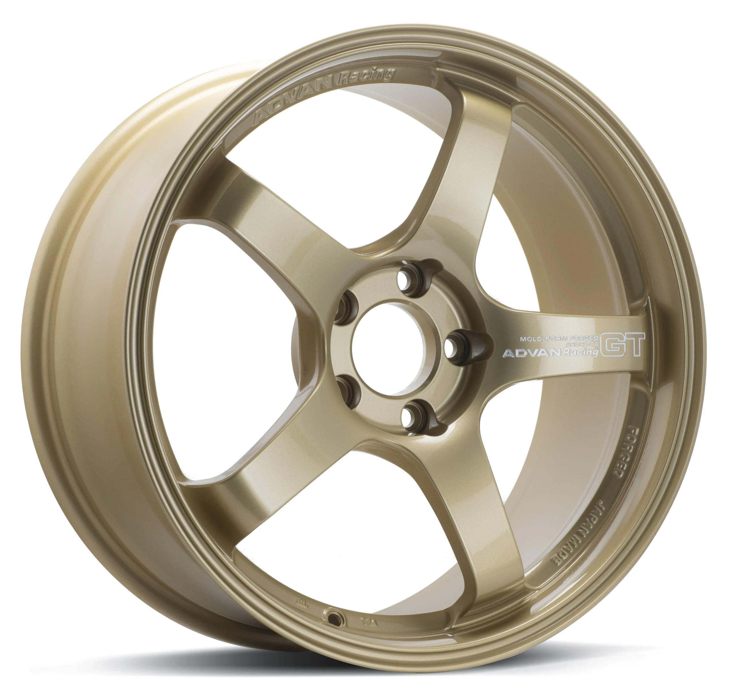 GT PV 20X10.5 +24 5-114.3 RACING GOLD METALLIC