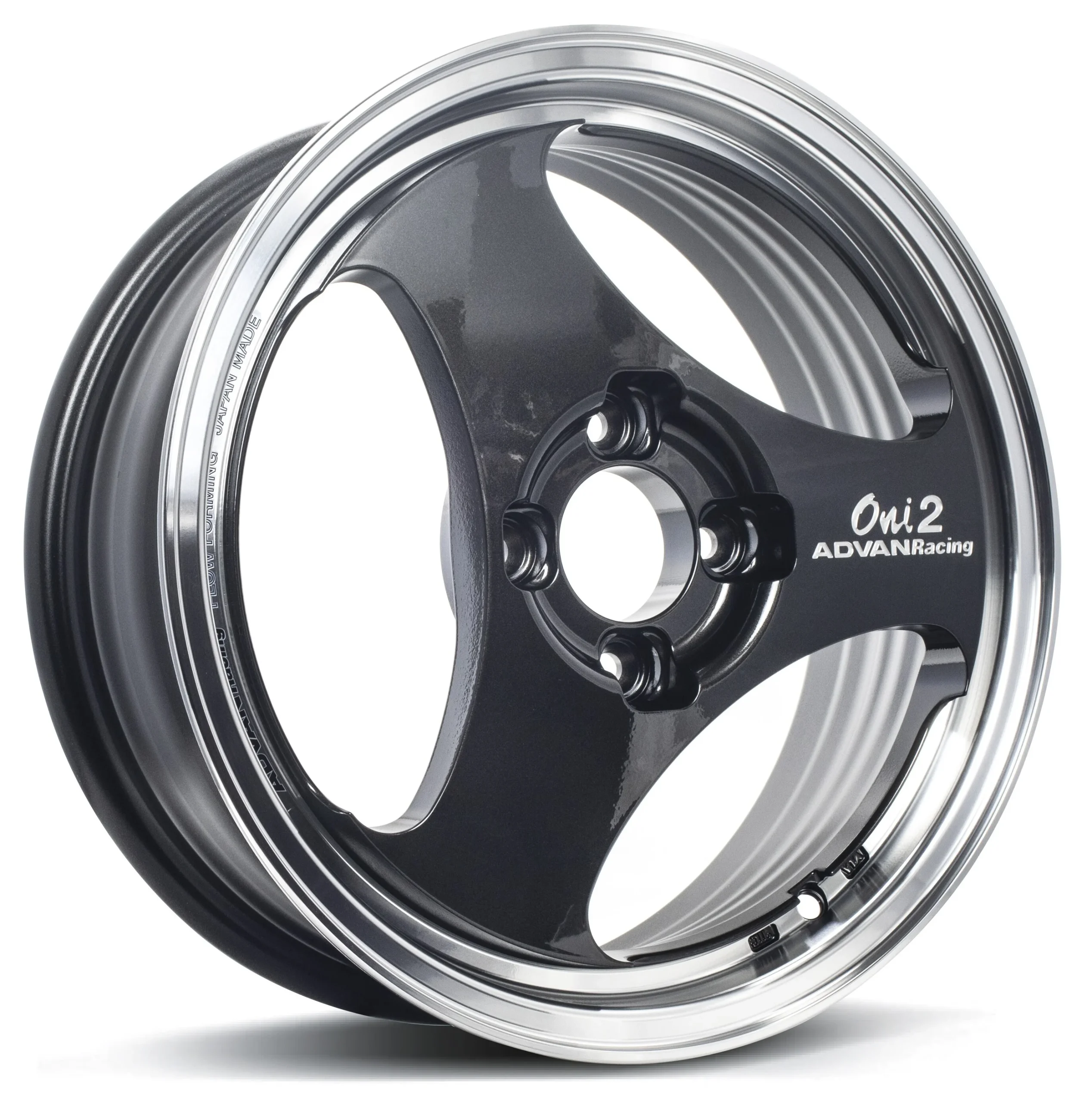 ONI2 14X6.0 +45 4-100 MACHINING & BLACK GUNMETALLIC