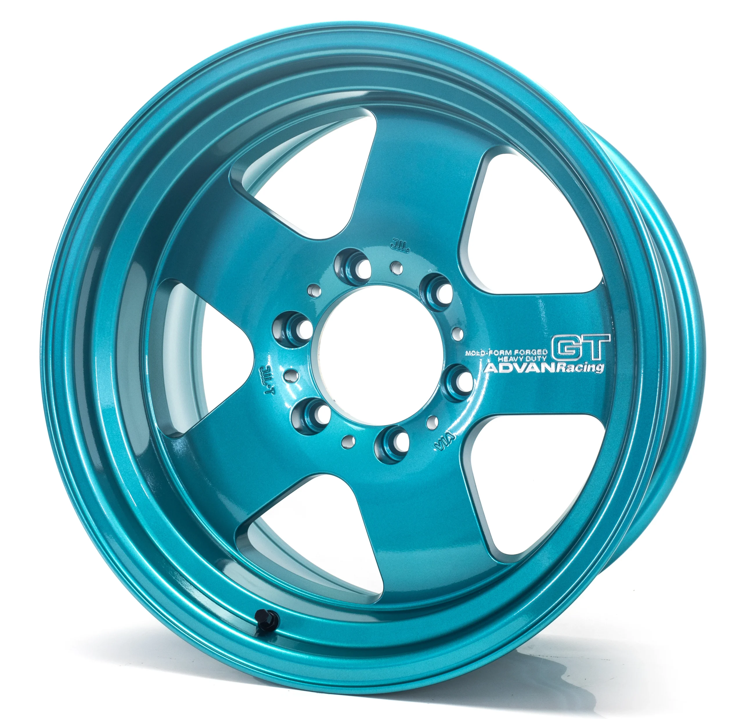 GT HEAVY DUTY 17X8.0 +20 6-139.7 RACING TURQUOISE