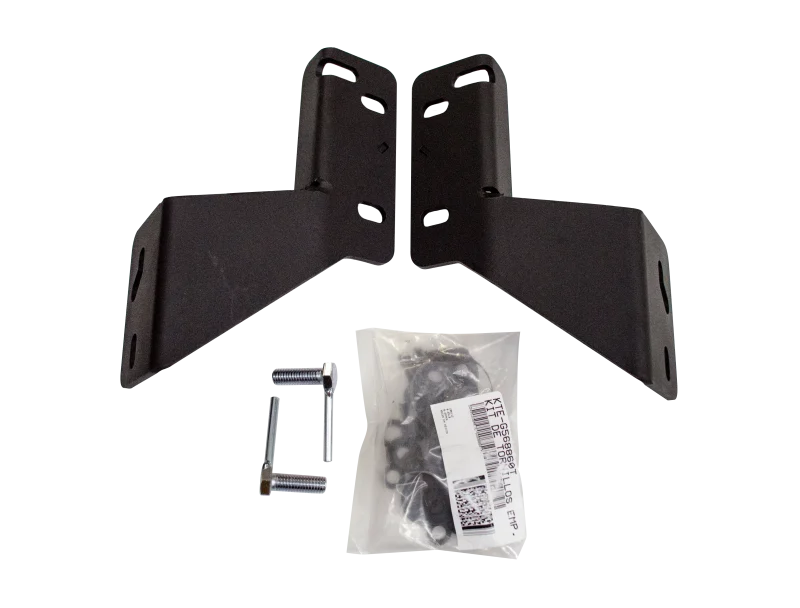 Go Rhino 15-22 Ford F-150 (Excl. Raptor/Active Park Assist) RC4 & RC3 LR Brackets - Tex. Blk