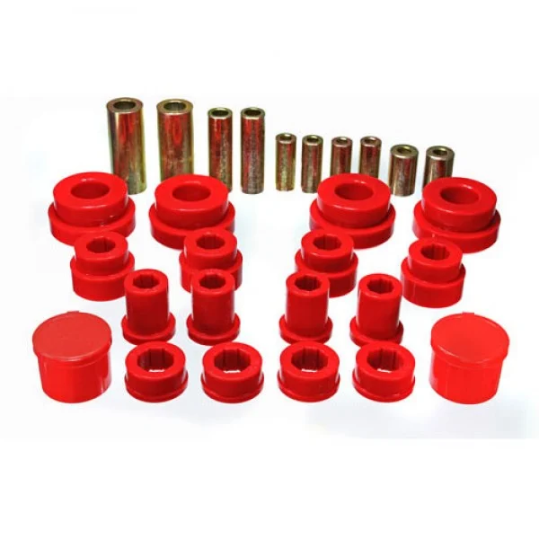 Energy Red Rear Control Arm Bushings - 03-07 Infiniti G35, 03-09 Nissan 350Z
