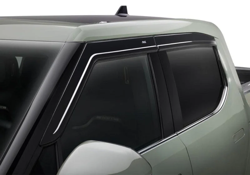 AVS 22-24 Rivian R1T Ventvisor Low Profile Deflectors 4pc - Smoke