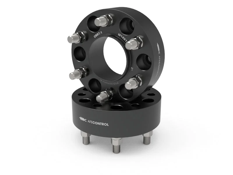afe aFe CONTROL Wheel Spacers Ford F-150 21-25 6x135mm CB 87.1mm 2 IN Thickness