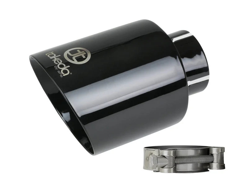 afe Takeda Universal Exhaust Tip 2-1/2 IN Inlet x 4-1/2 IN Outlet x 7 IN L