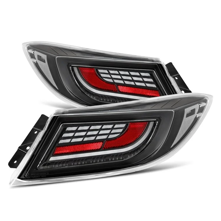 22+ GR86/BRZ AlphaRex LUXX-Series LED Tail Lights Alpha-Black