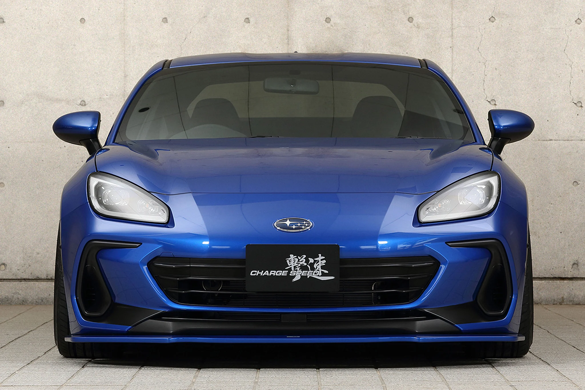 CHARGE SPEED 2022-2024 SUBARU BR-Z ZD8 ZENKI MODEL BOTTOM LINES TYPE 1 CARBON COMPLETE LIP KIT