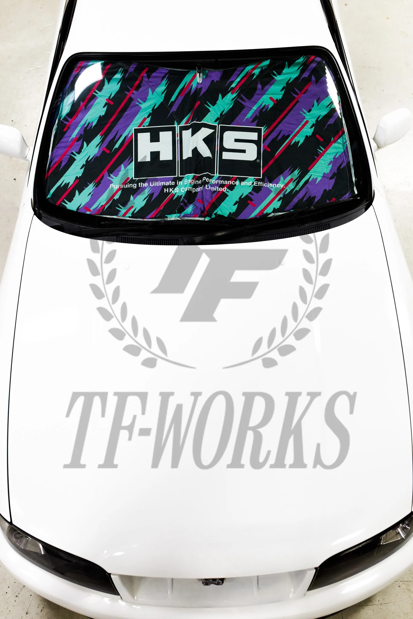 HKS Car Sunshade Oilcolor - Large