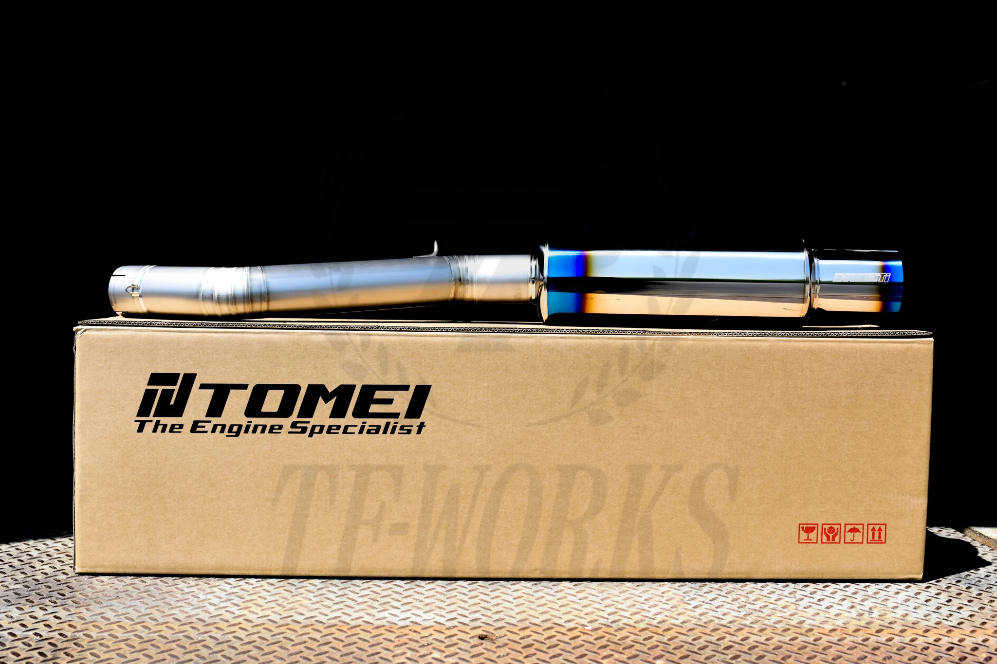 Tomei Expreme Full Titanium Exhaust - Toyota JZX100 1JZ-GTE Chaser / Cresta / Mark II