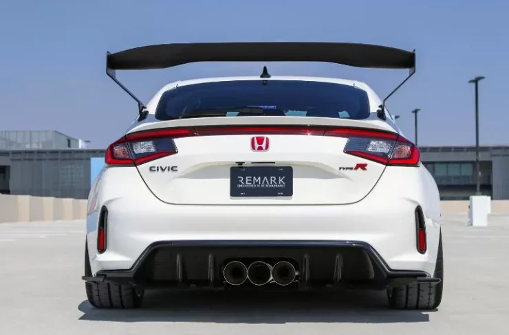 RMK Design Glossy Finish Carbon Fiber GT Wing Honda Civic Type R FL5 2023+