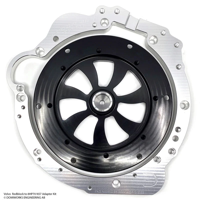 DOMIWORKS VOLVO REDBLOCK TO 8HP70 N57 ADAPTER KIT