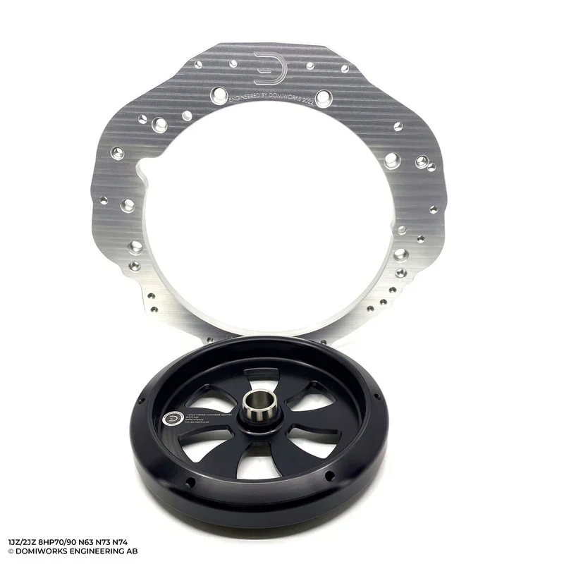 DOMIWORKS 1JZ/2JZ TO 8HP70 N63 8HP90 N73 N74 ADAPTER KIT