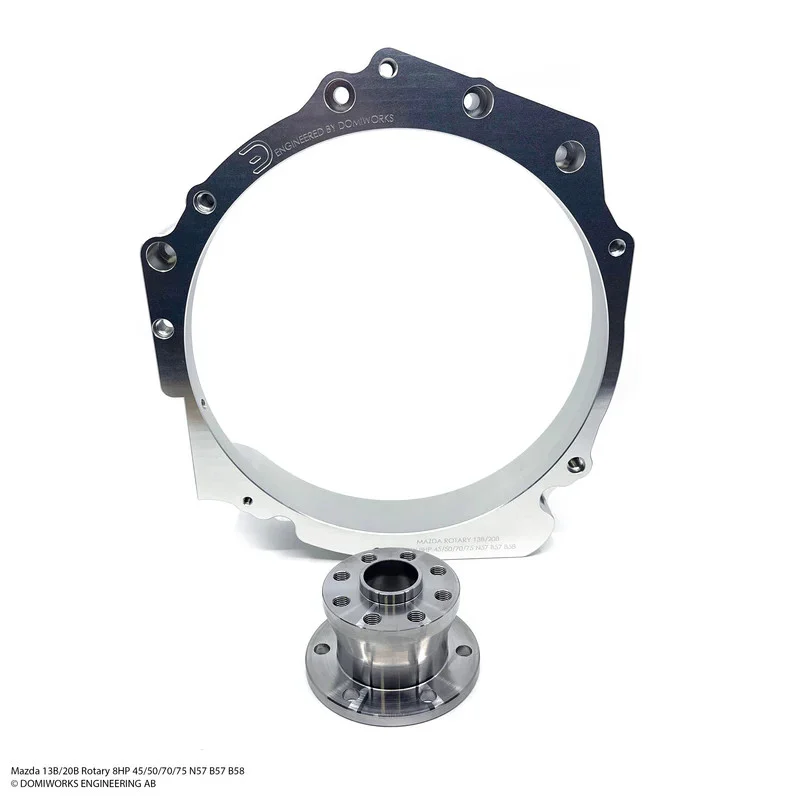 DOMIWORKS MAZDA 13B/20B ROTARY 8HP ADAPTER KIT 45/50/70/75 N57 B57 B58