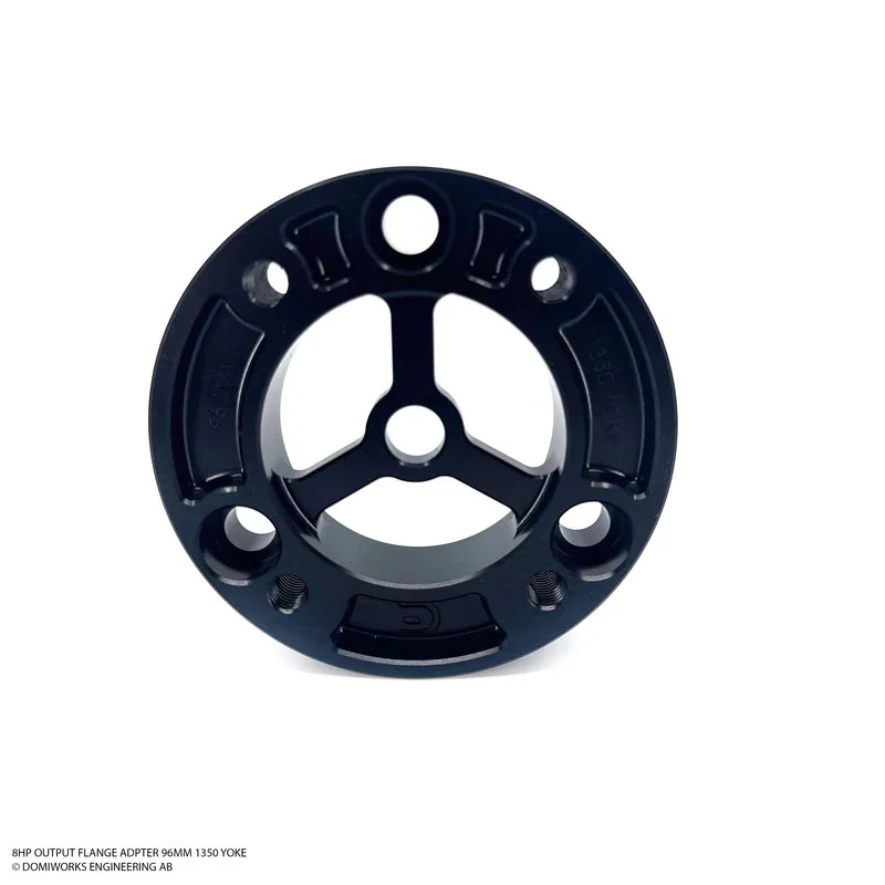 DOMIWORKS 8HP OUTPUT FLANGE ADAPTER 96MM TO 1350 YOKE