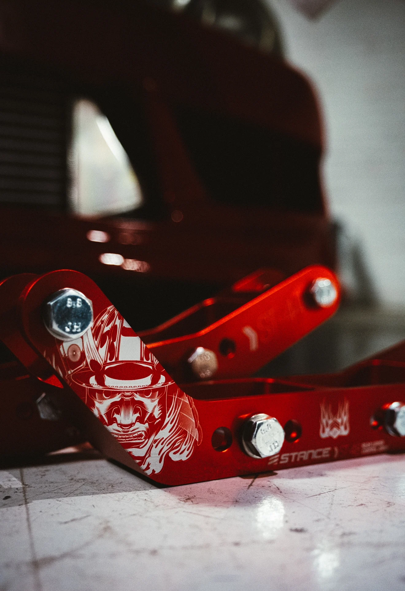 STANCE SUSPENSION FR-S/BRZ/WRX/STi /GR86 Rear Lower Control Arms V2.0 60MM Drop – Red
