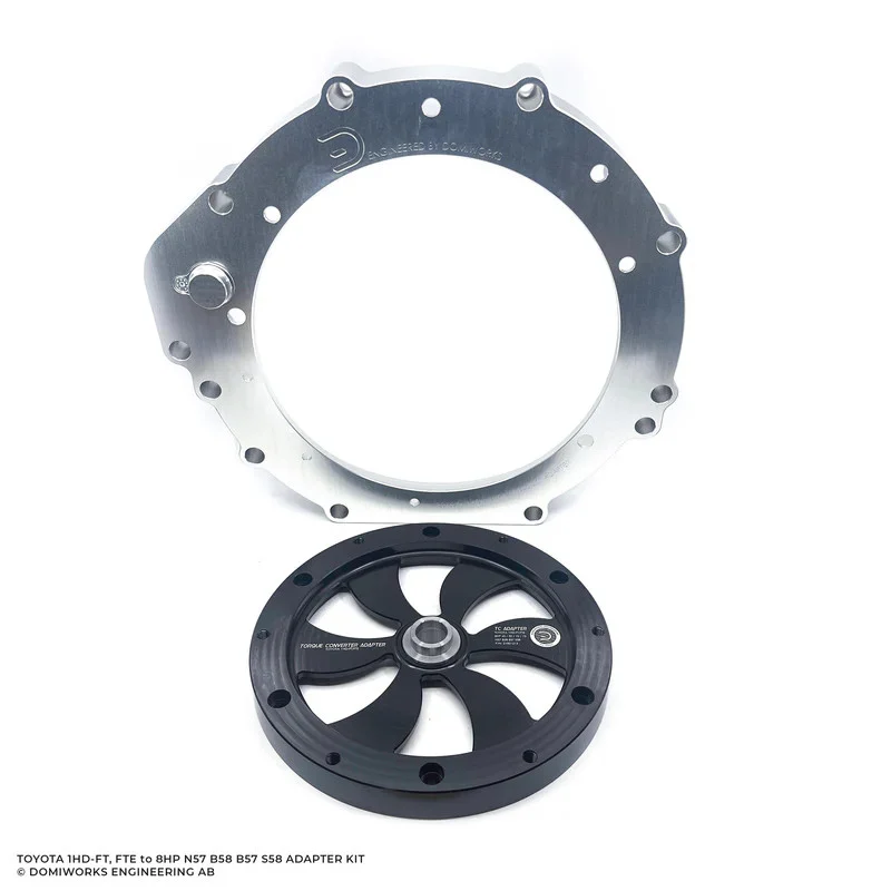 DOMIWORKS TOYOTA 1HD-FT, FTE TO BMW 8HP 45/50/70/75 N57 B58 B57 ADAPTER KIT