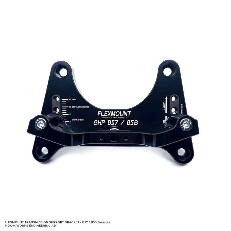 DOMIWORKS FLEXMOUNT - TRANSMISSION SUPPORTING BRACKET - 8HP B57 B58 G-SERIES