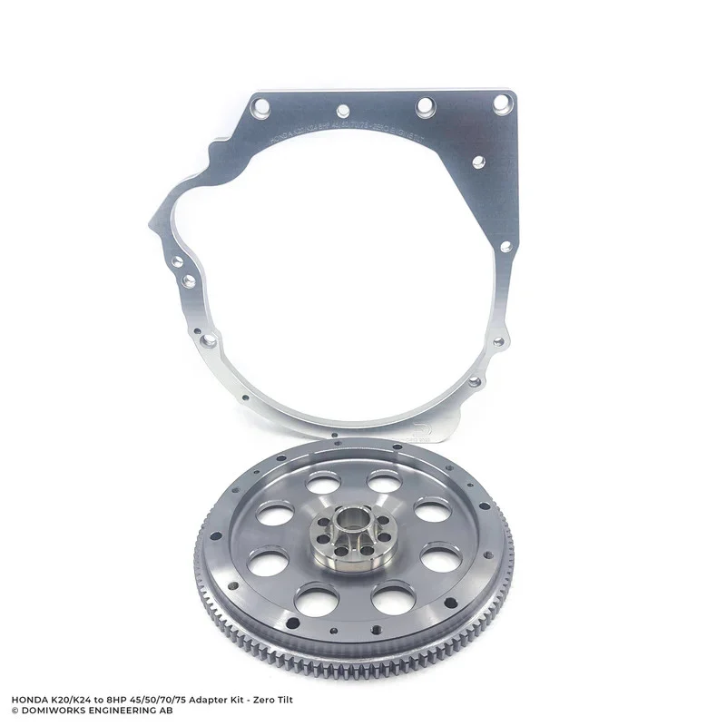 DOMIWORKS HONDA K20/K24 TO 8HP 45/50/70/75 N57 B58 B57 ADAPTER KIT - ZERO TILT
