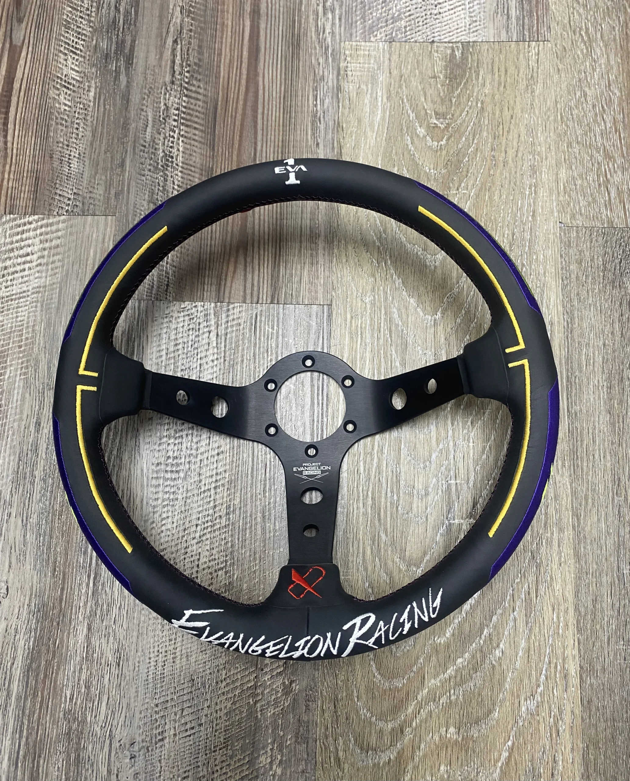 CLEARANCE Vertex x Evangelion Racing Collaboration Steering Wheel