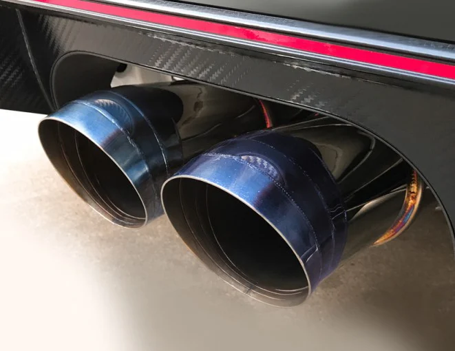 J's Racing FX-PRO Full Titanium Exhaust 70RS - Honda Civic Type R FK8 17+