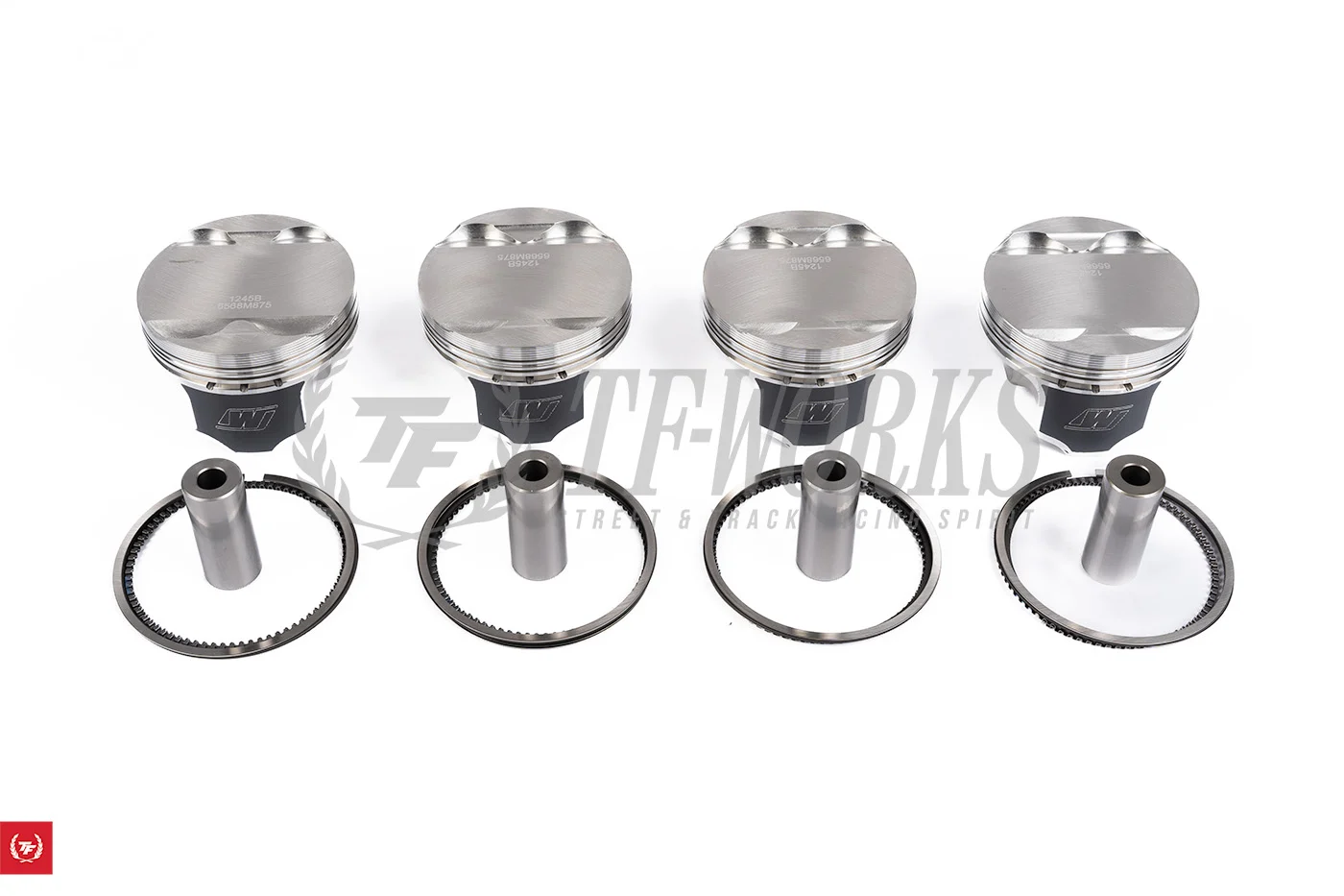 Wiseco 87.5mm Bore K-Series K20/K24 Pistons: 10.2:1 Compression