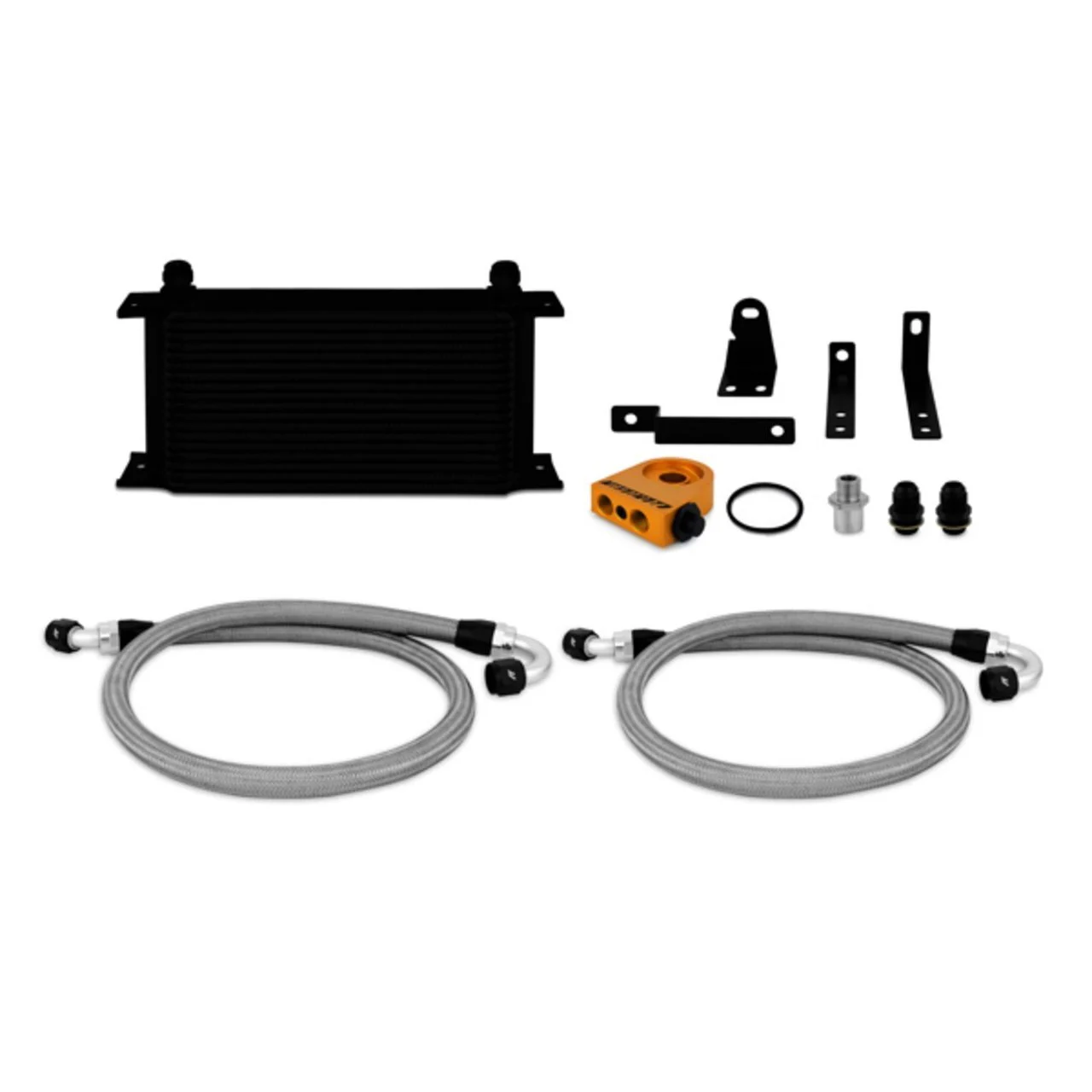 Mishimoto Black Non-Thermostatic Oil Cooler Kit - 00-09 Honda S2000
