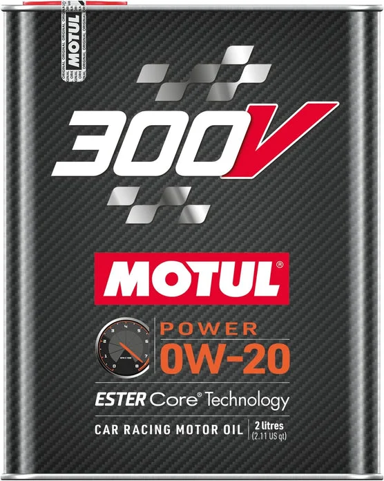 Motul 300V Power 0W40 Trophy Racing Engine Oil - 2 Liter