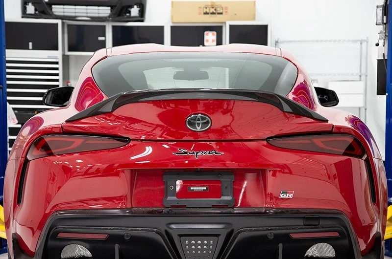 Rexpeed Dry Carbon Fiber Spoiler (TRD Style) - 2020+ GR Supra