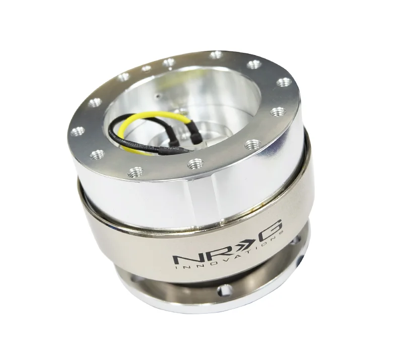 NRG Quick Release Gen 2.0 - Silver Shinny Body/ Brushed Silver Ring