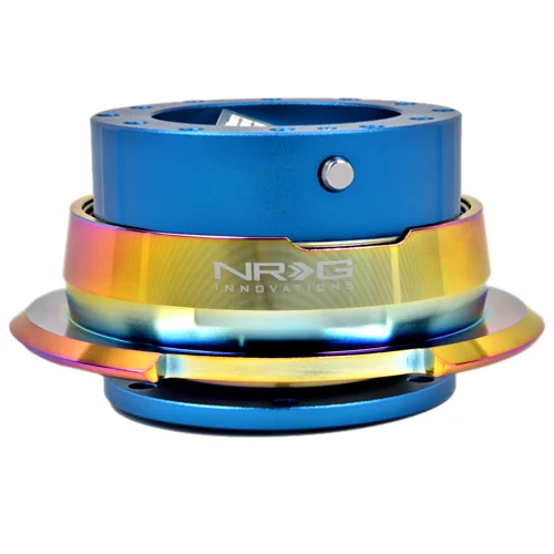 NRG Quick Release Kit Gen 2.8 (Blue Body w/ Diamond Cut Neochrome Ring)
